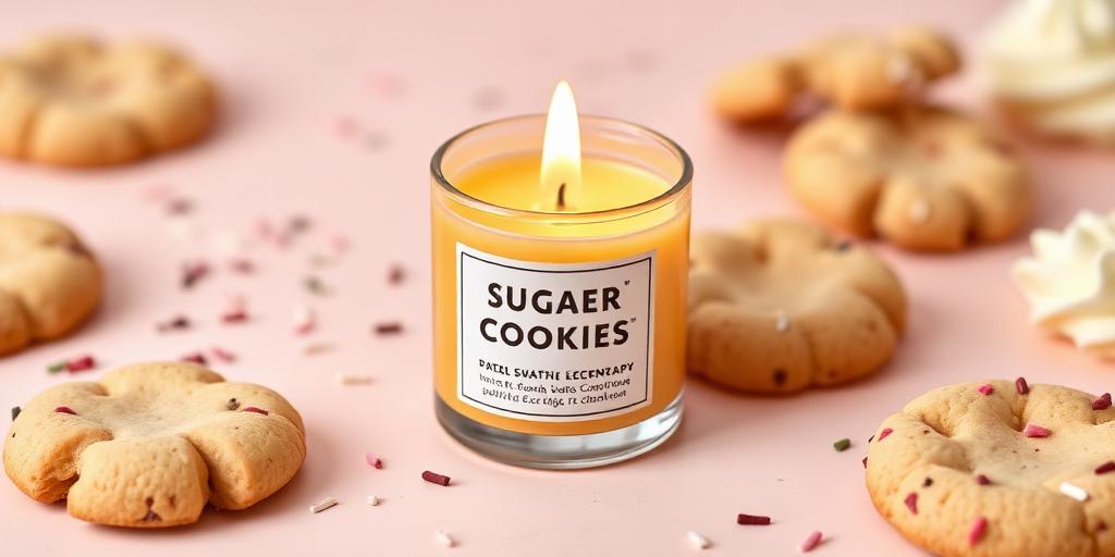 Sugar Cookie scented tea light